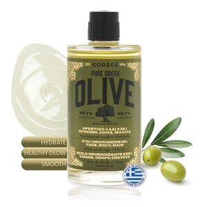 Korres Pure Greek OLIVE 3 in1 nourishing oil for face, body & hair